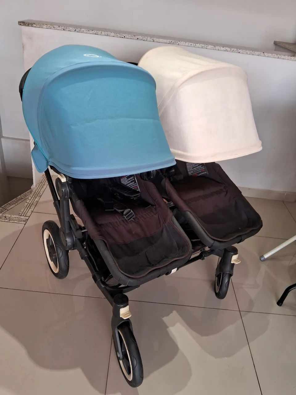 Carrinho de bebê Completo para Gêmeos - Bugaboo Donkey - Foto 3