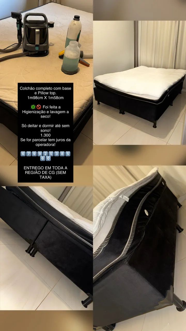 Cama Queen Size completa
