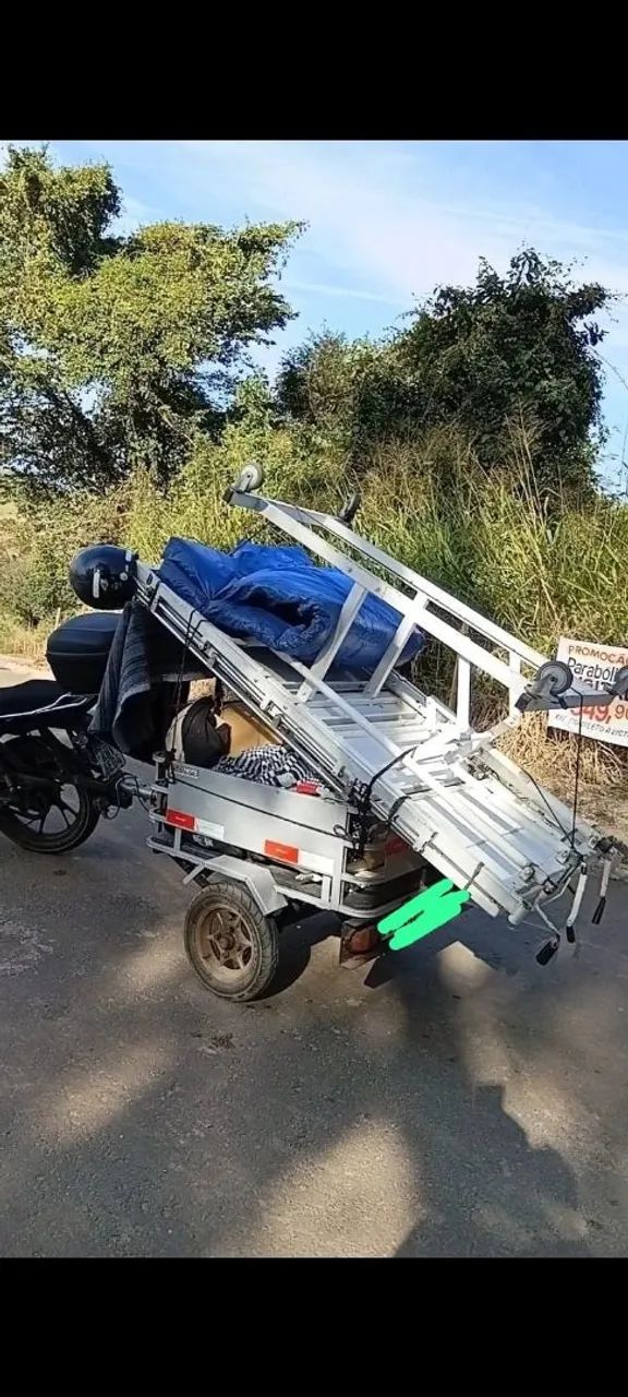 Carretinha para motos  - Foto 4