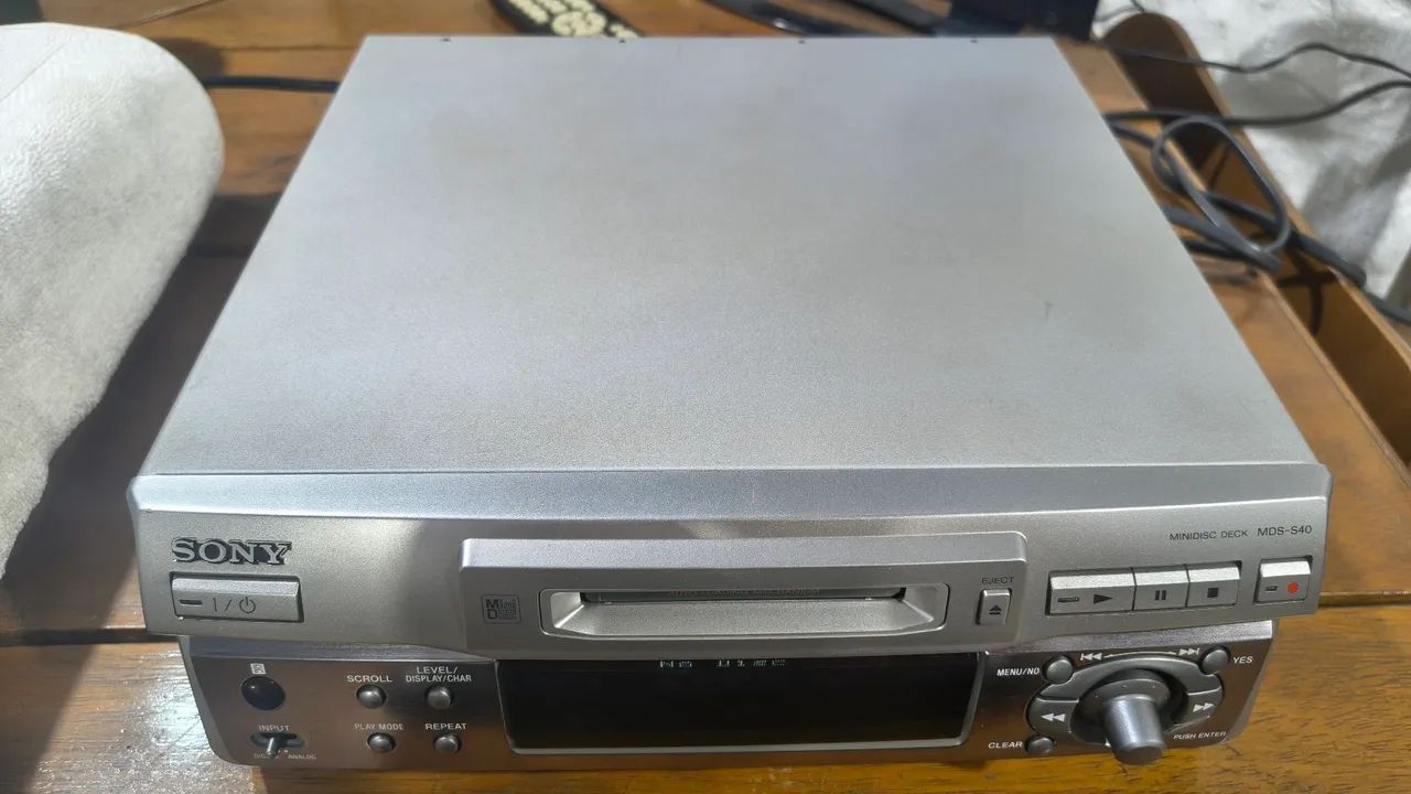 Minidisc md SONY MDS-S40 Importado. - Aparelhos de Som - Sul