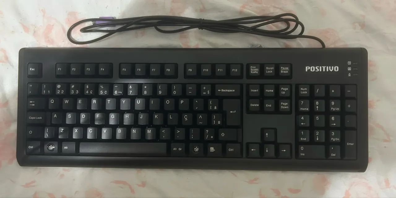 Teclado POSITIVO entrada PS/2 - Foto 2