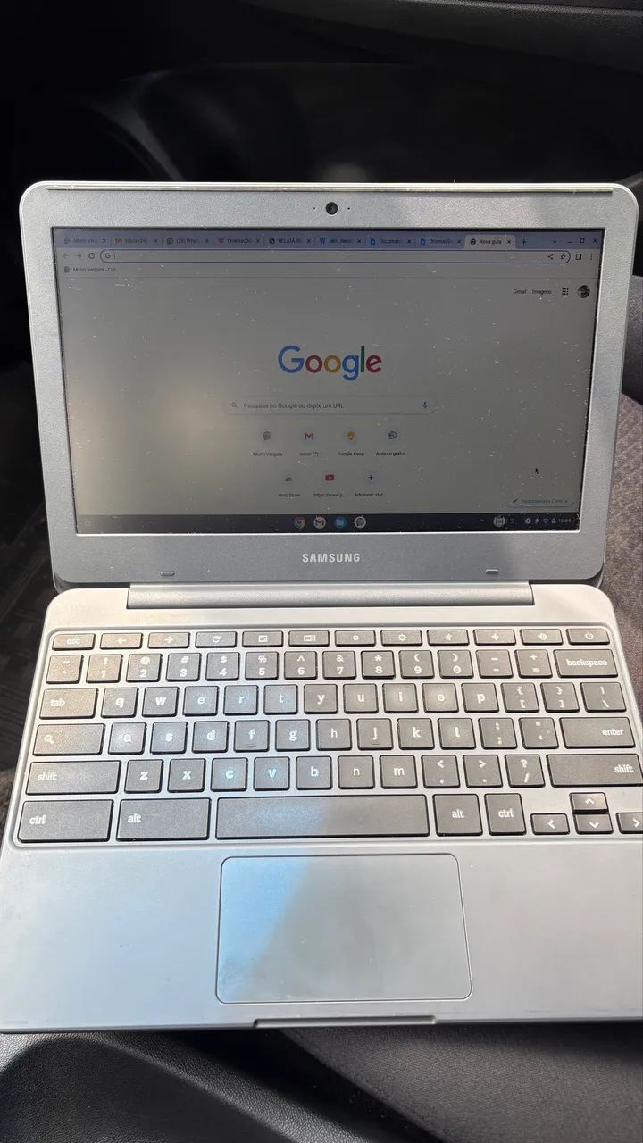 chromebook samsung cinza