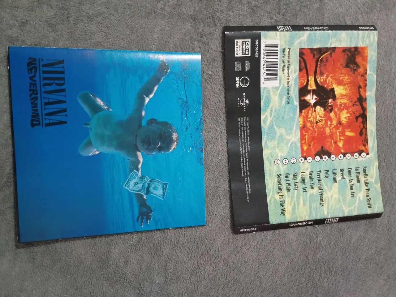 Cd Nirvana apenas o Encarte original 