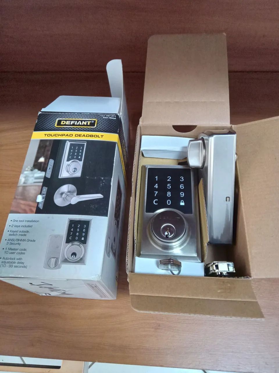 Fechadura digital nova