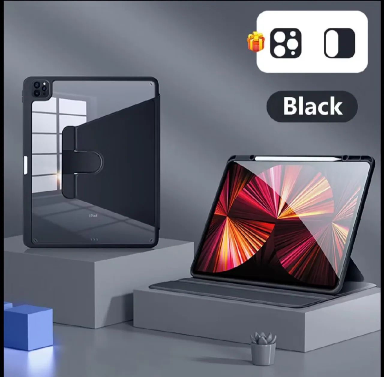 Case IPad, Black, 10th Gen 10.9inch - Foto 5