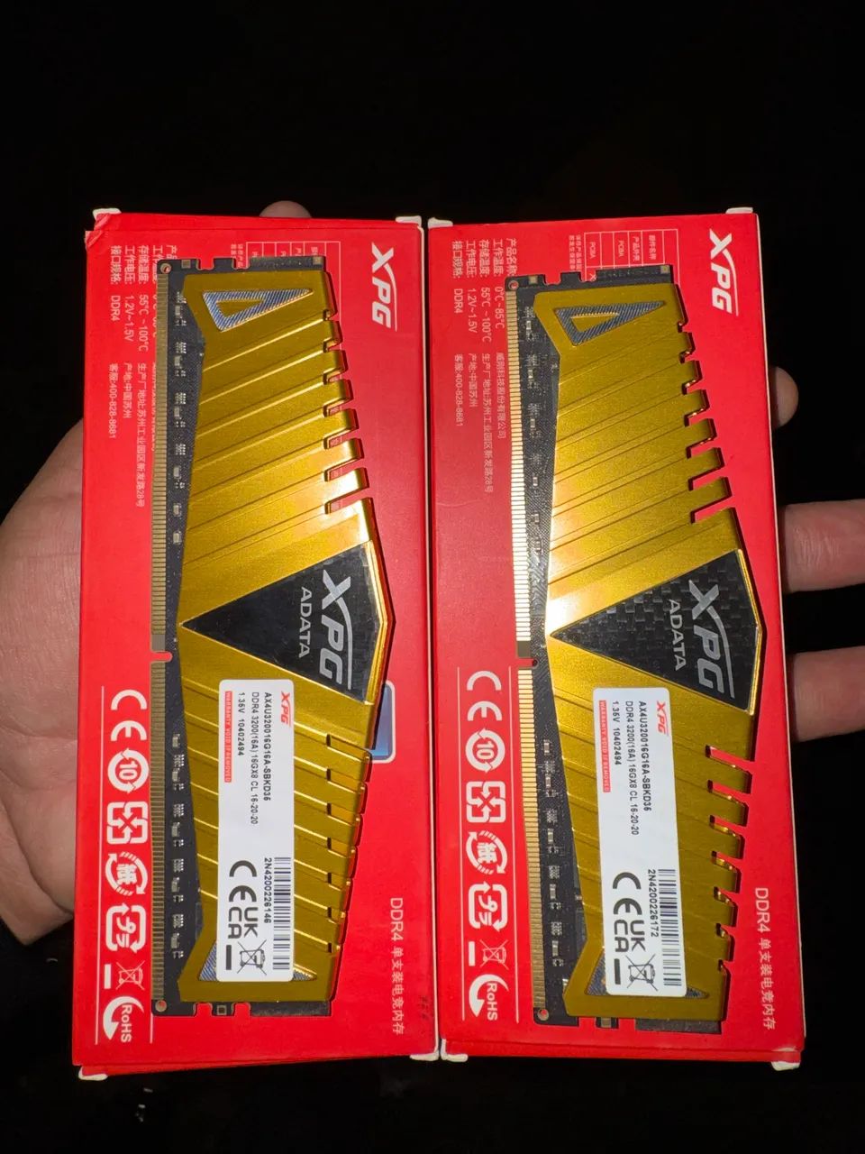 MEMÓRIA XPG 2x16 3200MHZ  - Foto 2