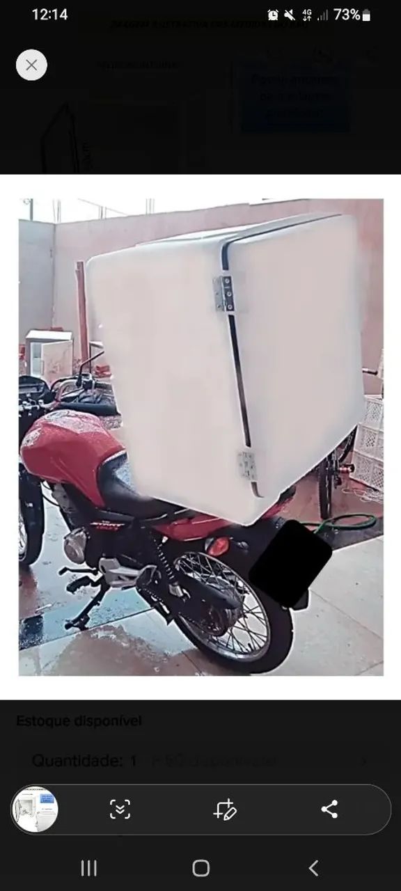 Bau para moto - Foto 3