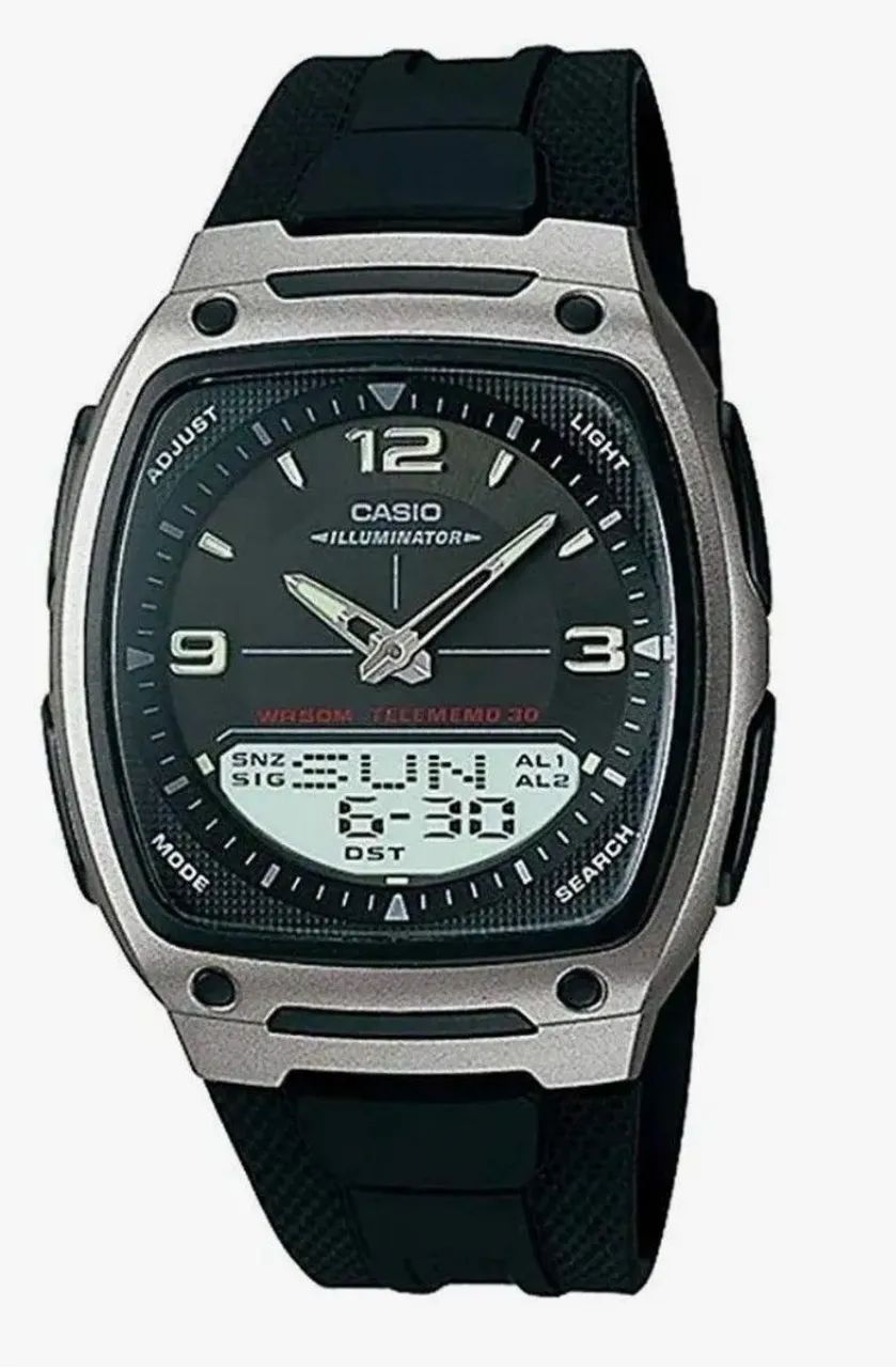 Casio Standard Anadigi AW-81