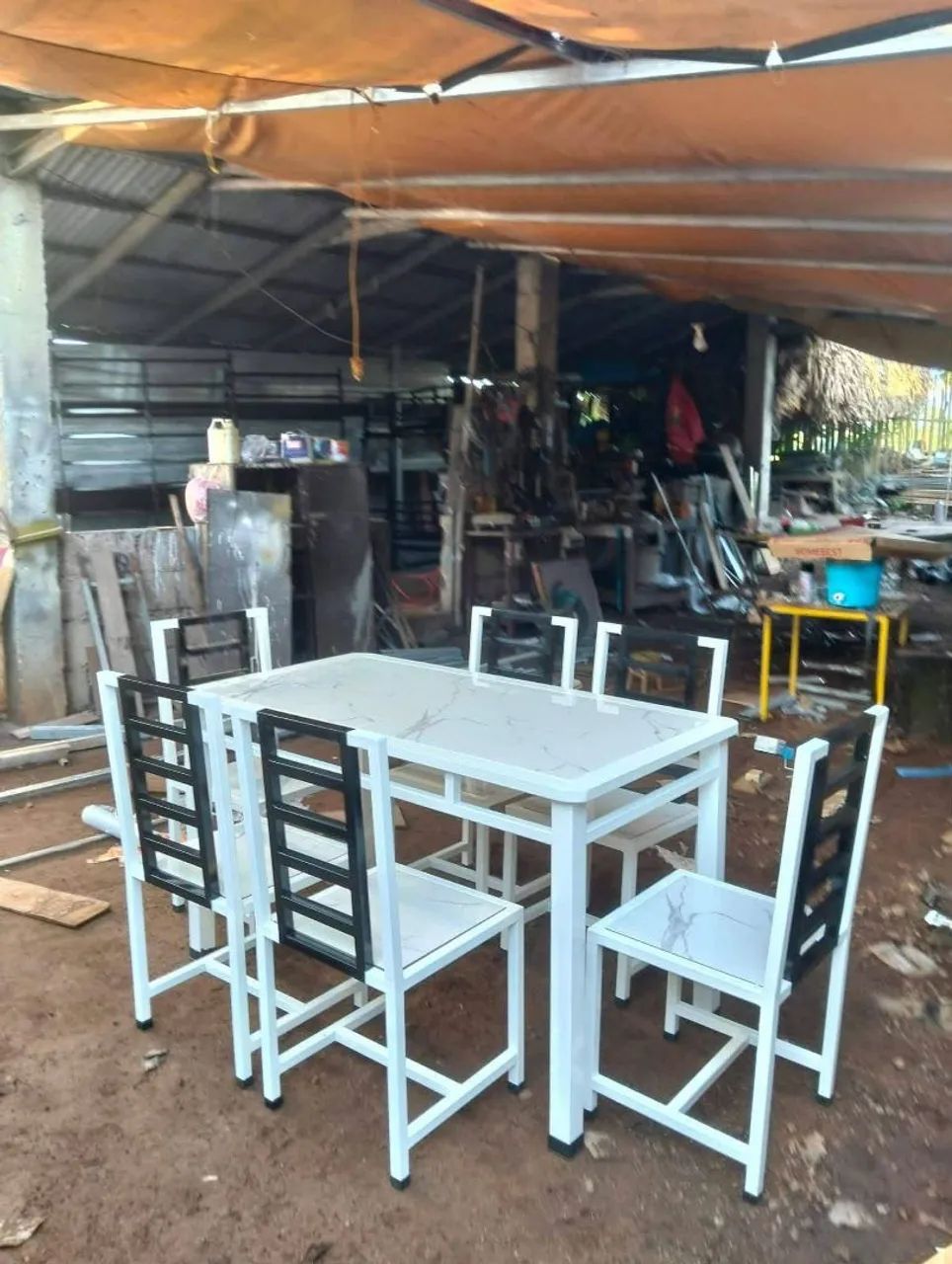 Mesa com Tampo de porcelanato sob encomenda  - Foto 2