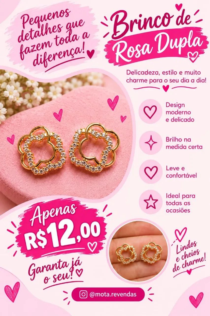 Brincos femininos - Foto 2