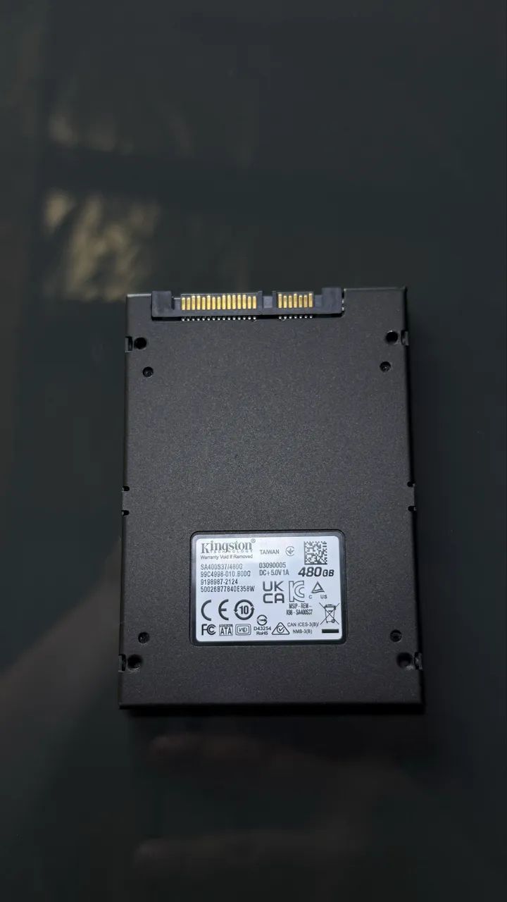 SSD Kingston 480GB Original - Foto 2