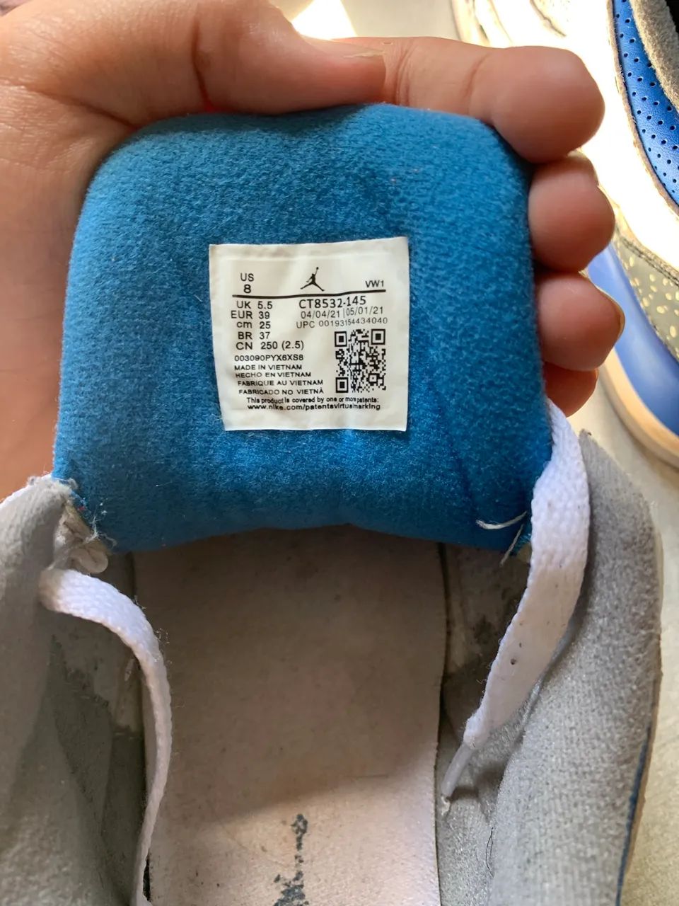 Tênis original Nike jordan 1 - Foto 4