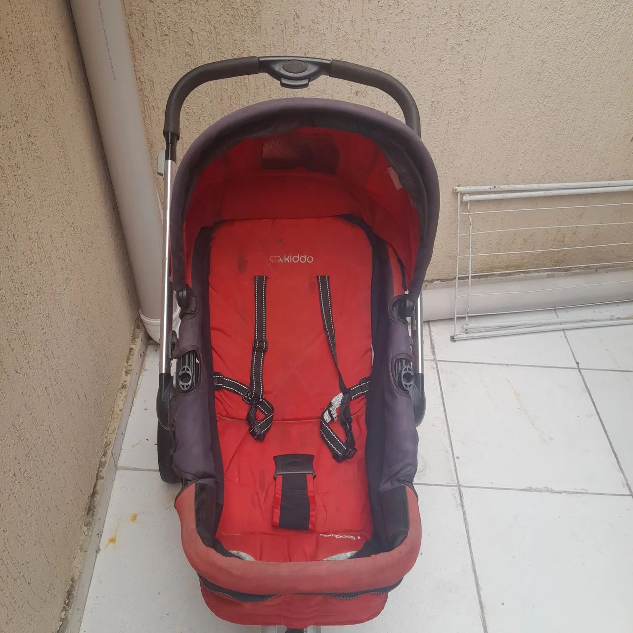 Carrinho de bebe moises marca Kiddo - Foto 4
