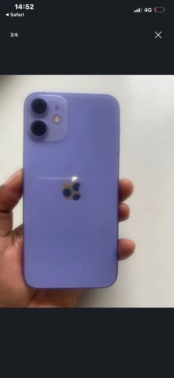 *IPHONE 12 MINI ROXO IMPECÁVEL * - Foto 2