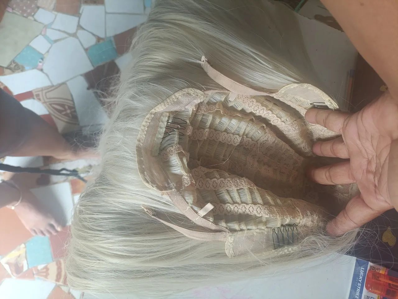 CABELO SINTÉTICO LISO NUNCA USADA  - Foto 4