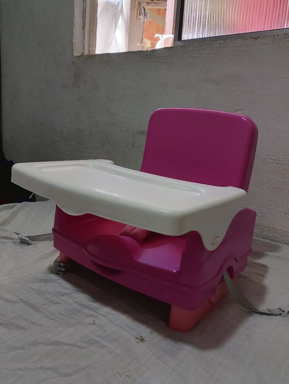 CADEIRA DE ALIMENTAÇÃO COSCO ROSA - Foto 2
