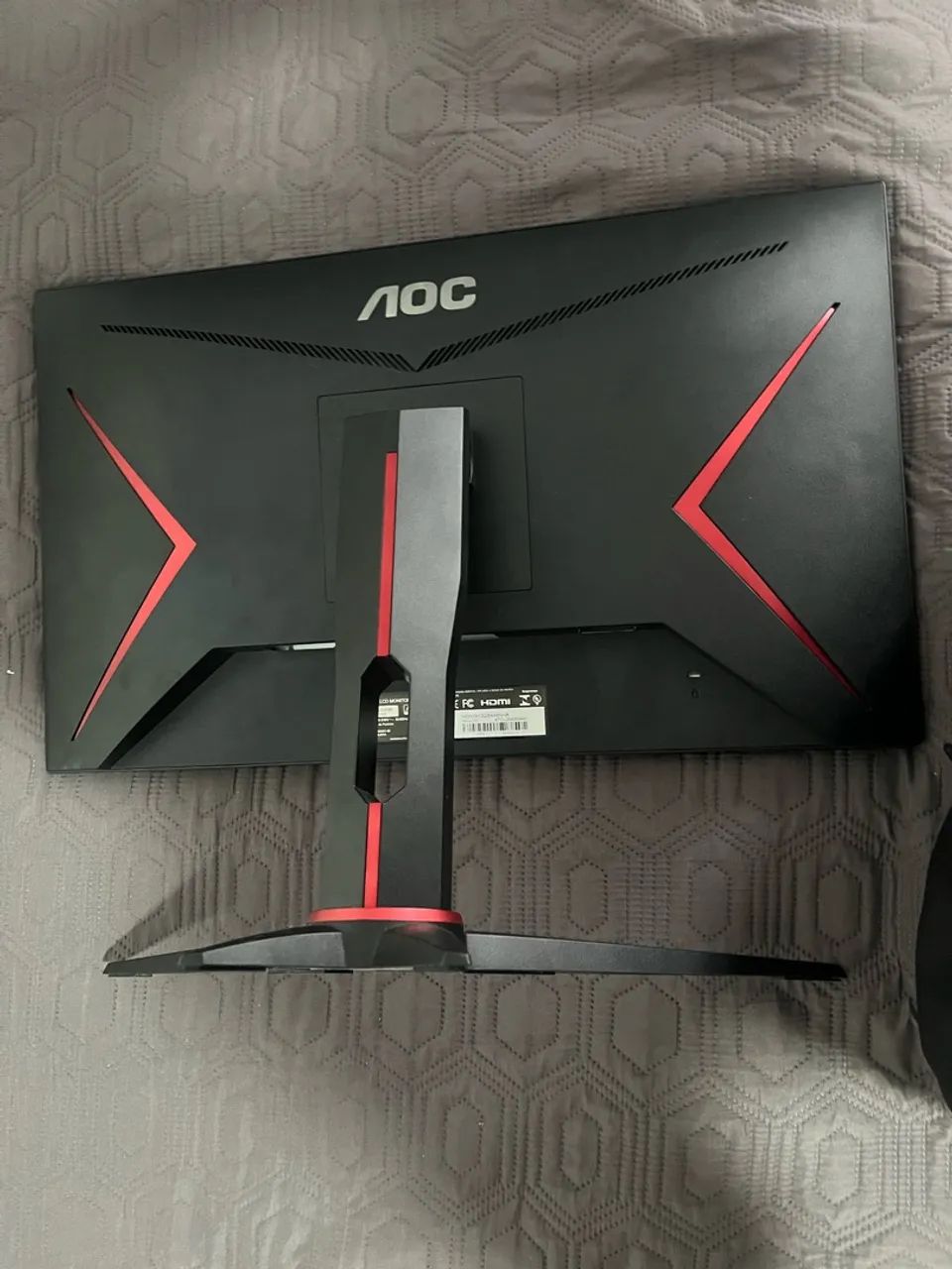 MONITOR GAMER AOC SPEED 25 polegadas ; LED 1MS 75HZ FHD FREESYNC VGA/HDMI, 24G2HE5 - Foto 2