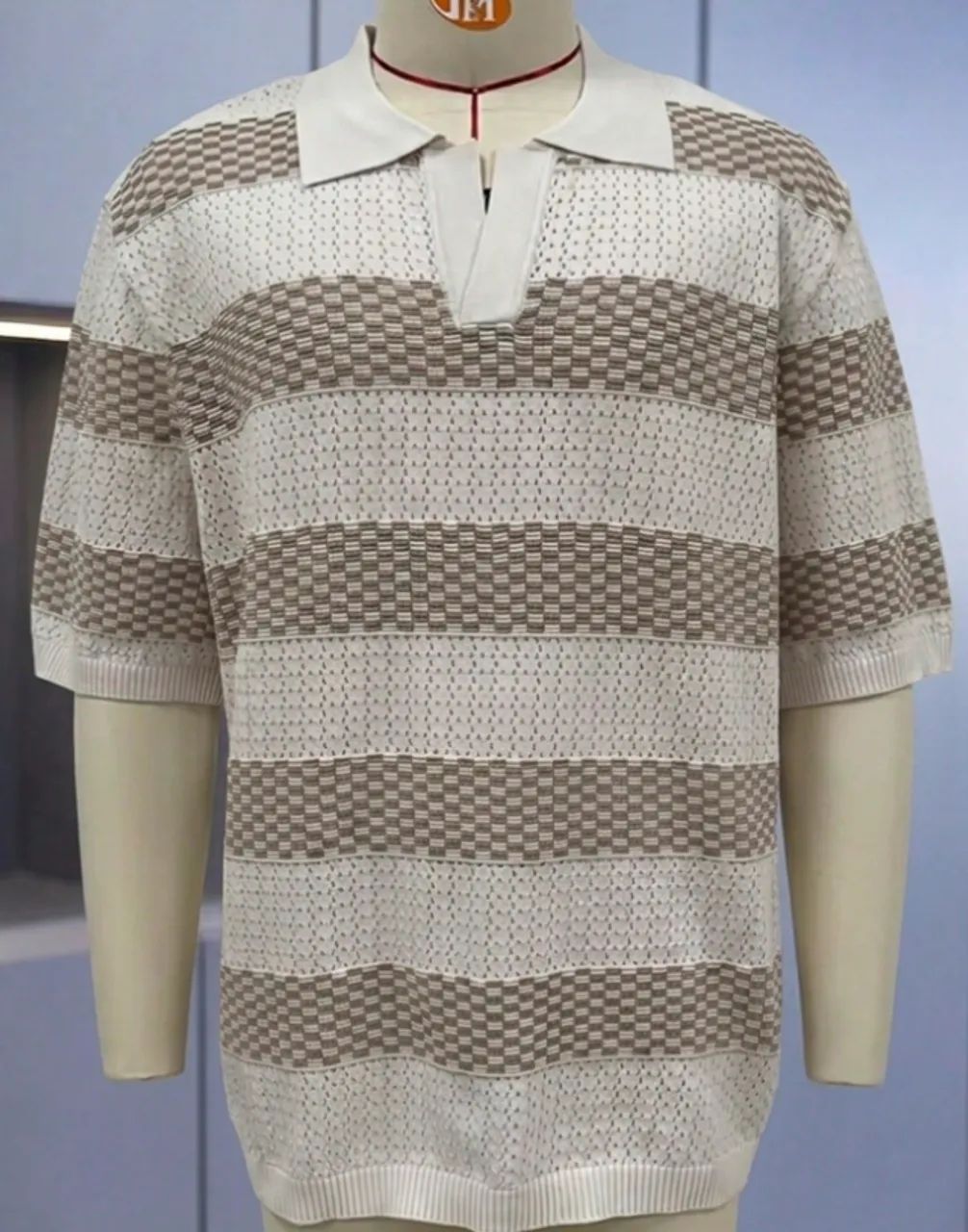 Camisa Tricot Masculina - Foto 2