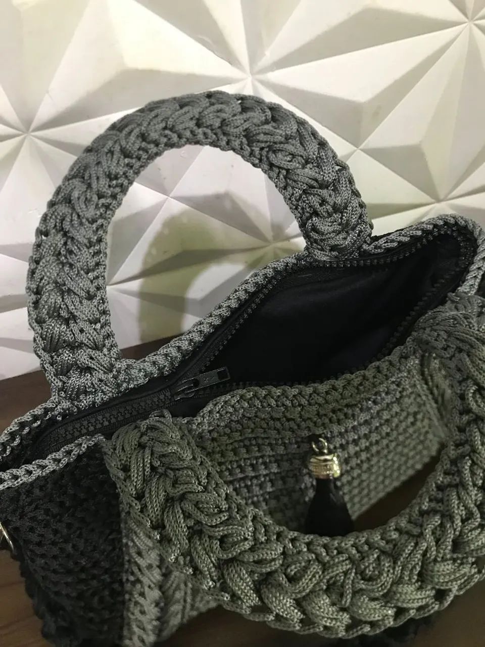 Bolsa de crochê  - Foto 4