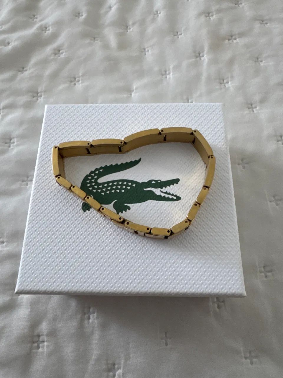 Pulseira Masculina Lacoste