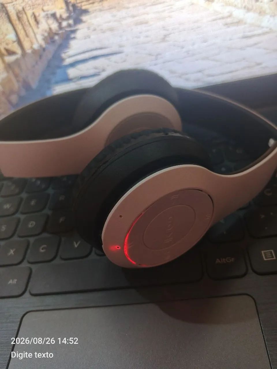 Fone de ouvido bluetooth