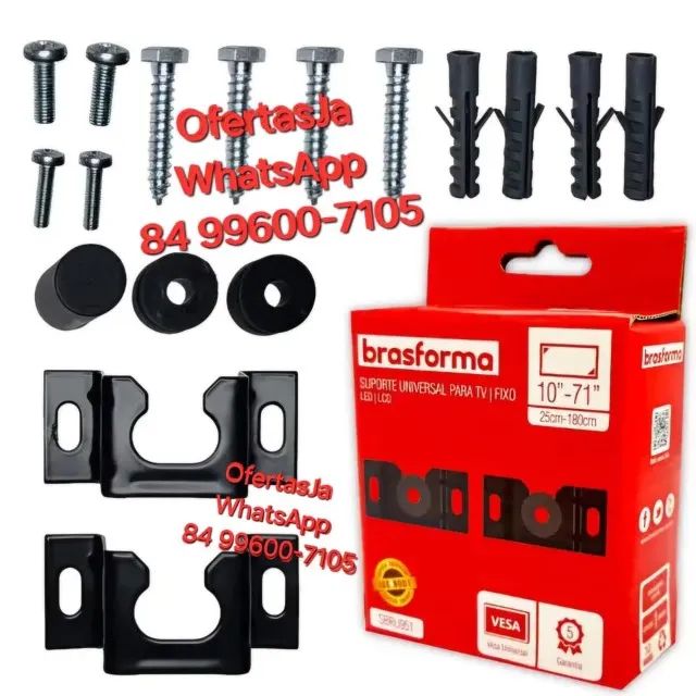 Suporte para TV Universal Fixo de 10" até 71" - Foto 3