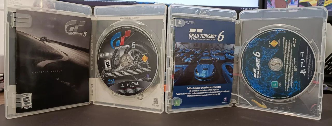 Combo Gran Turismo 5 & 6 - PS3 - Foto 3