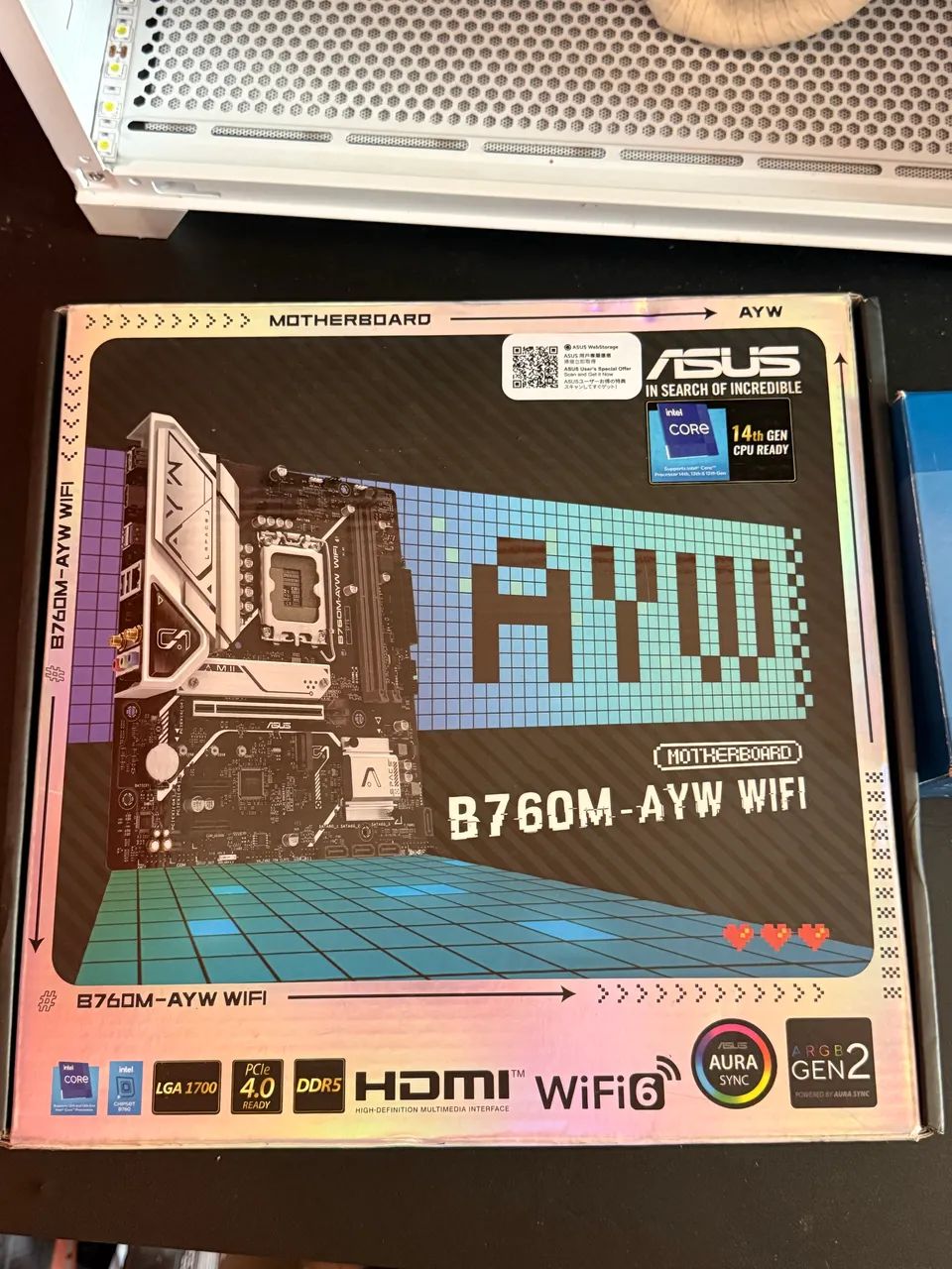 KIT DDR5 INTEL PLACA MÃE B760 E PROCESSADOR - Foto 3