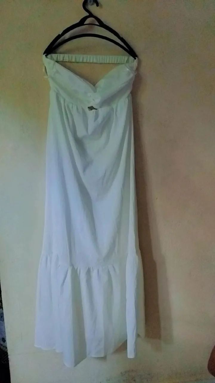 Vestido Longo Tomara Que Caia Boho Soltinho Elegante - Foto 3