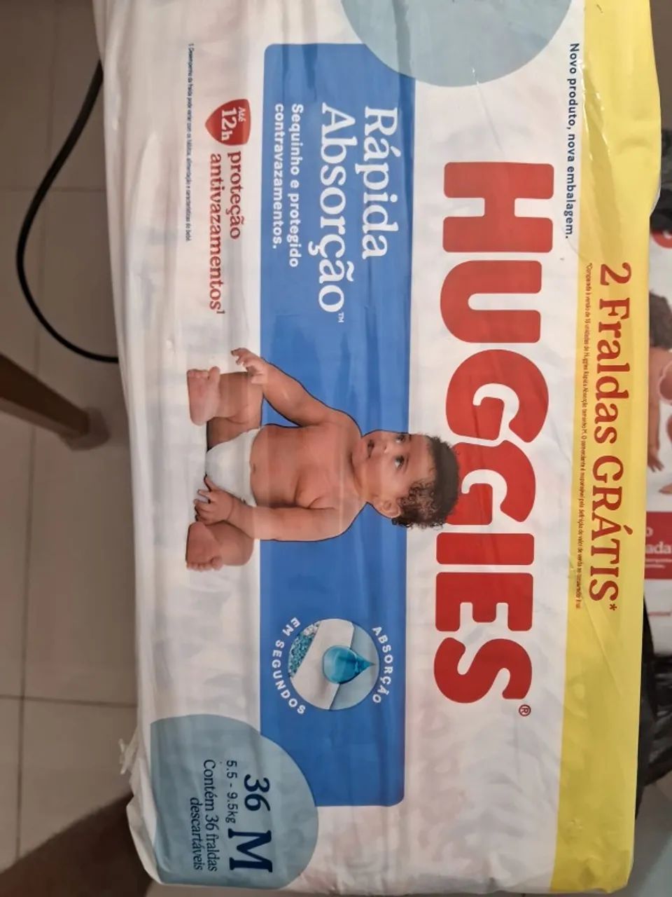 Fralda Huggies Tripla proteção M - Foto 2