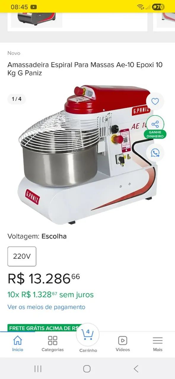 OPORTUNIDADE AMASSADEIRA G.PANIZ ESPIRAL