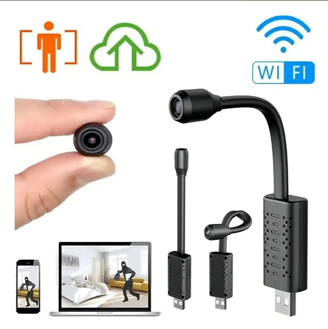 Mini Camera Espiã Usb - Foto 4