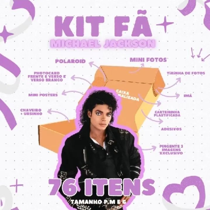 Box caixa cheia de coisas do maicon jackson 