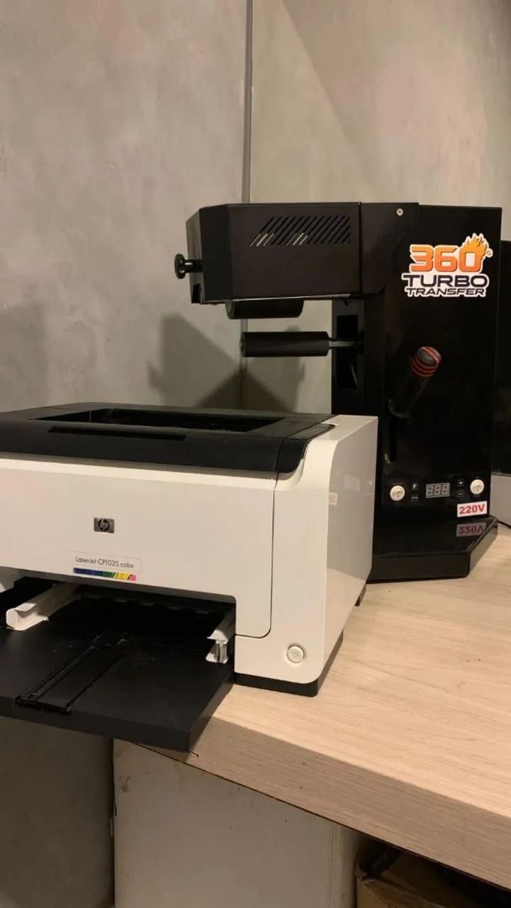 Transfer giro + impressora Hp 1025 - Foto 2