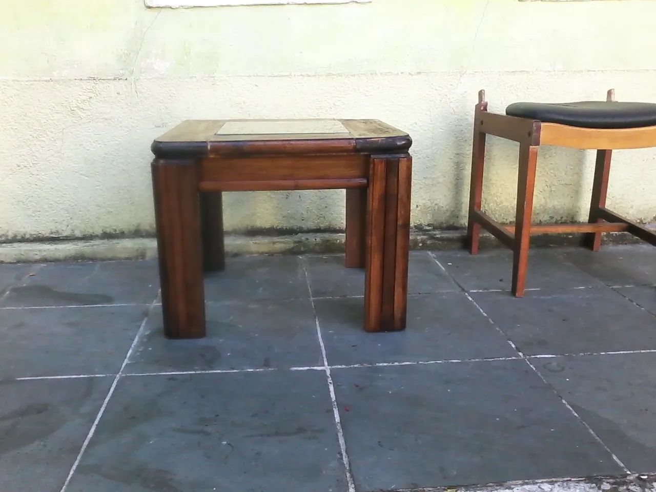 Mesinha de centro c vidro