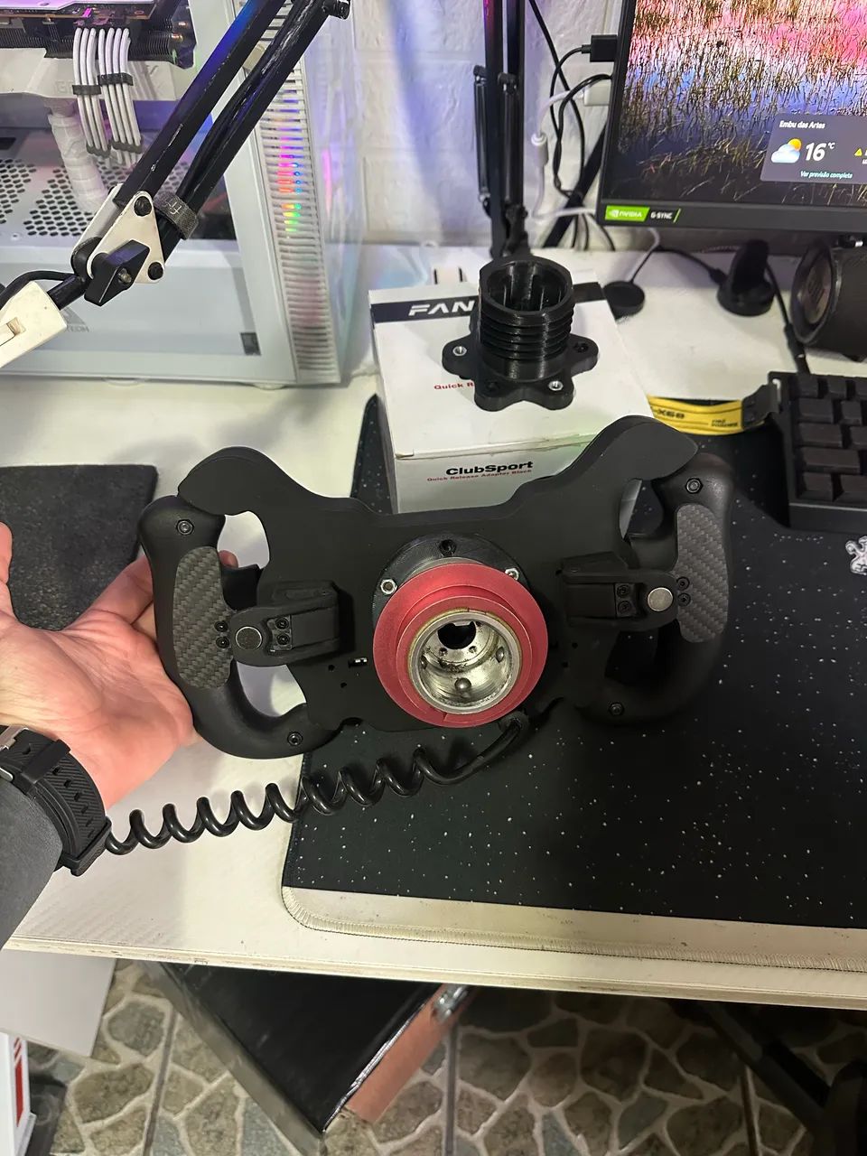 Aro Volante addon Fanatec/Thrustmaster/Logitech - Foto 4