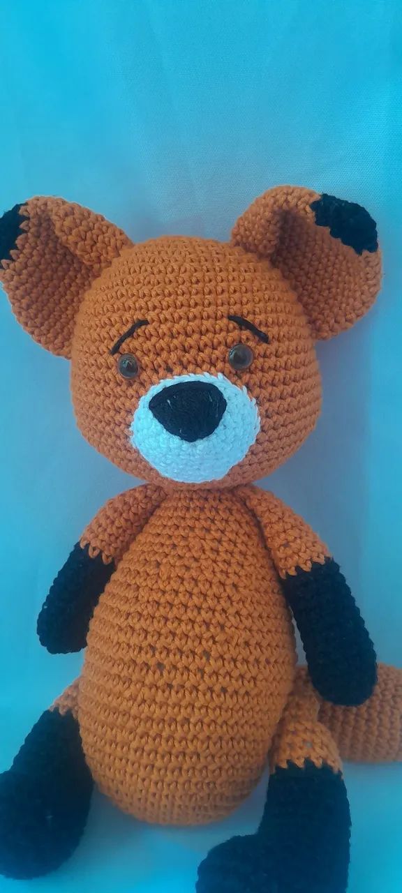Raposa em Crochê amigurumi  - Foto 5