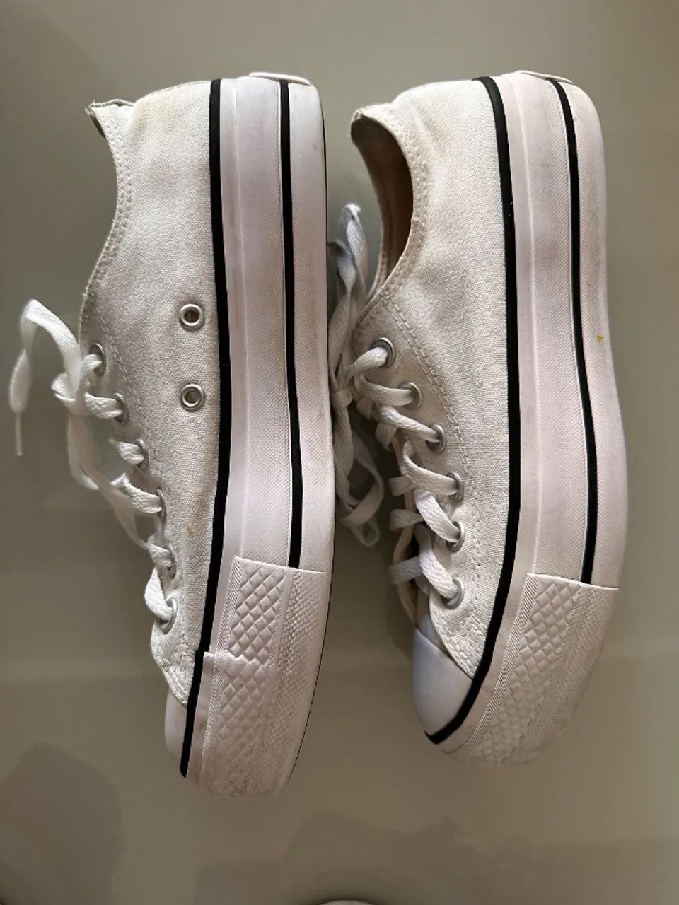 All Star Branco Plataforma  37 - Foto 3