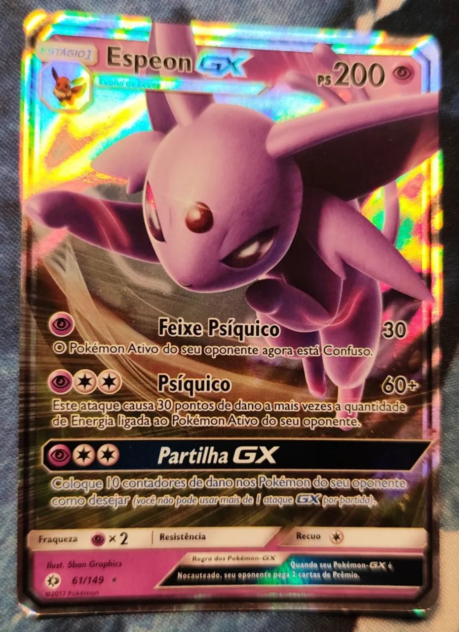 Espeon GX e Umbreon GX + Oversize jumbo Pokemon - Foto 3
