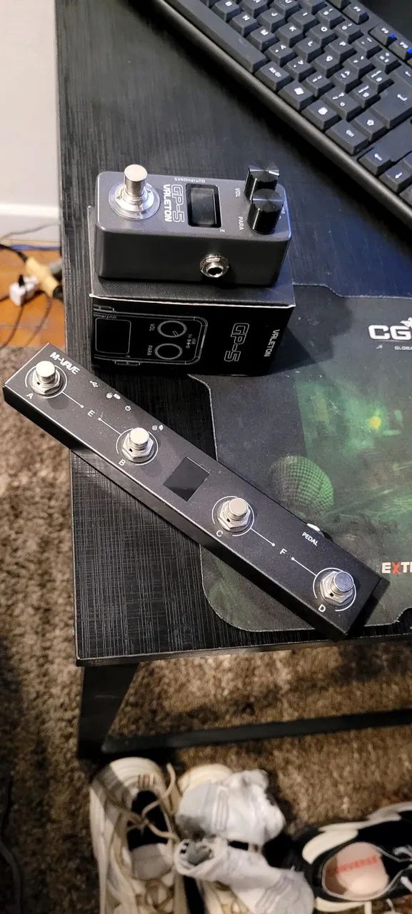 Valeton GP5 e Chocolate MVave - Instrumentos musicais