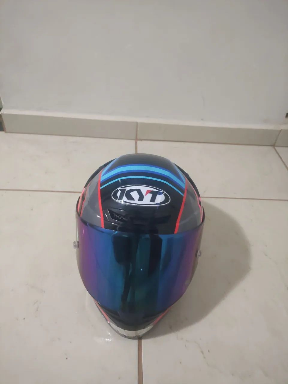 Capacete kyt mazlab número 58 original 