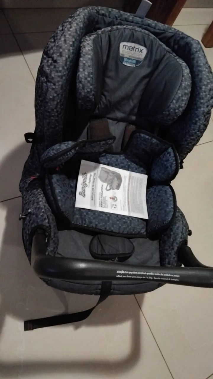 Cadeira para Auto Matrix Evolution K De 0 a 25 kg - Burigotto