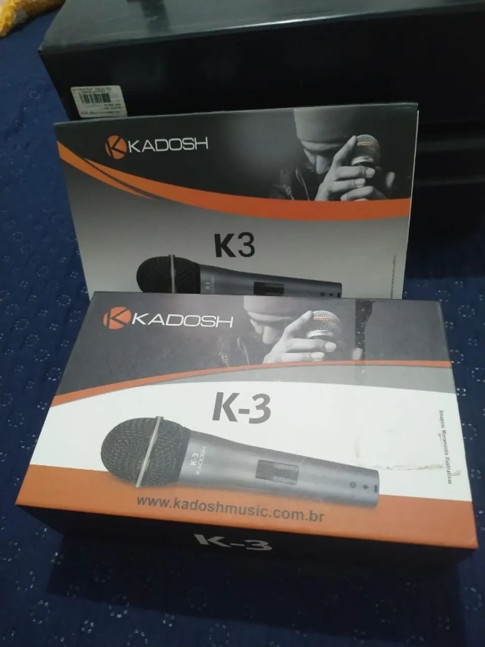 Microfone Kadosh K-3 Kit Completo com cabo e tripé. - Foto 3