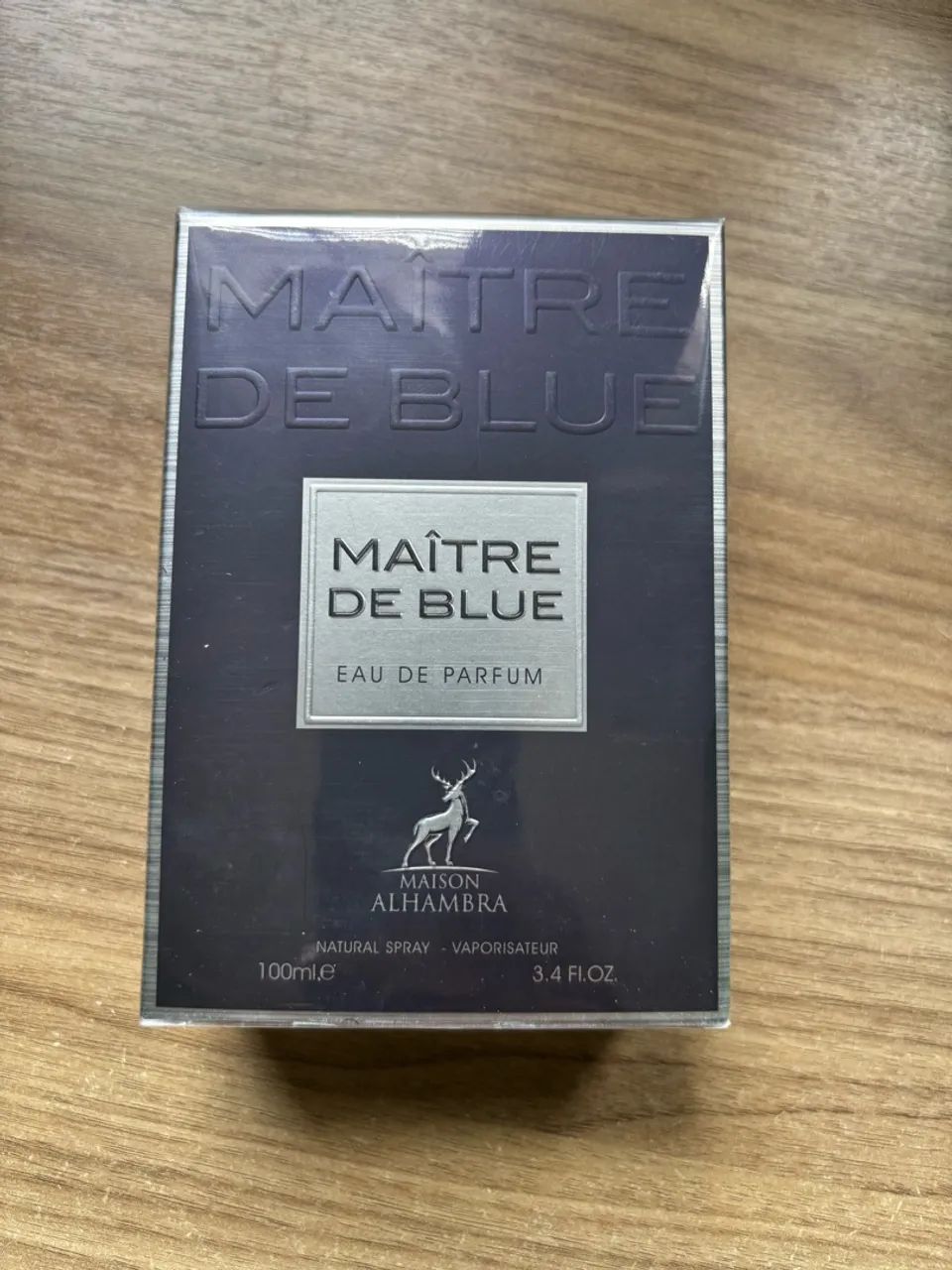 Perfume árabe Maître de Blue Original Lacrado 