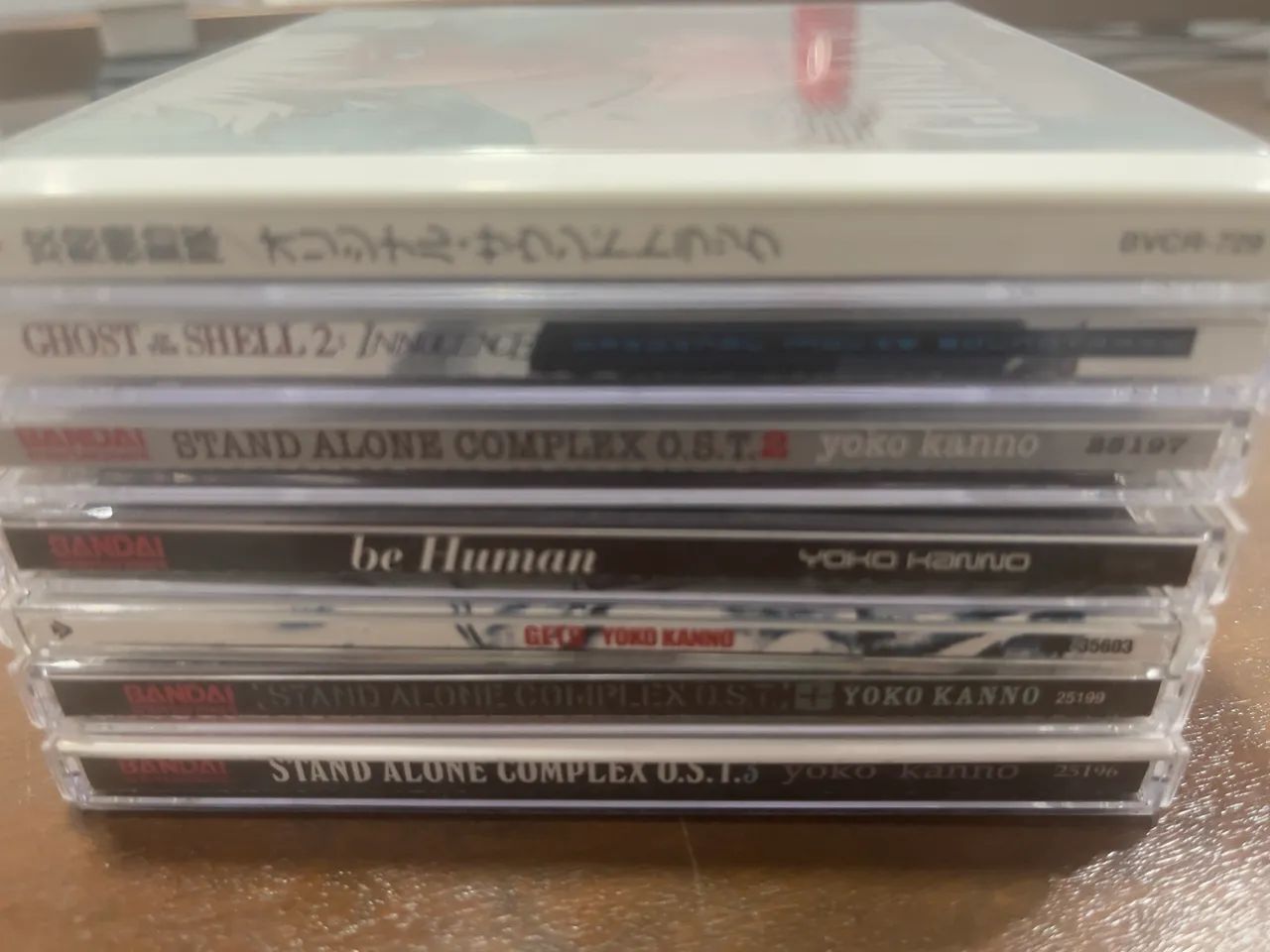 Lote 7 CDs Ghost In The Shell Originais Japão Trilha Sonora O.S.T.