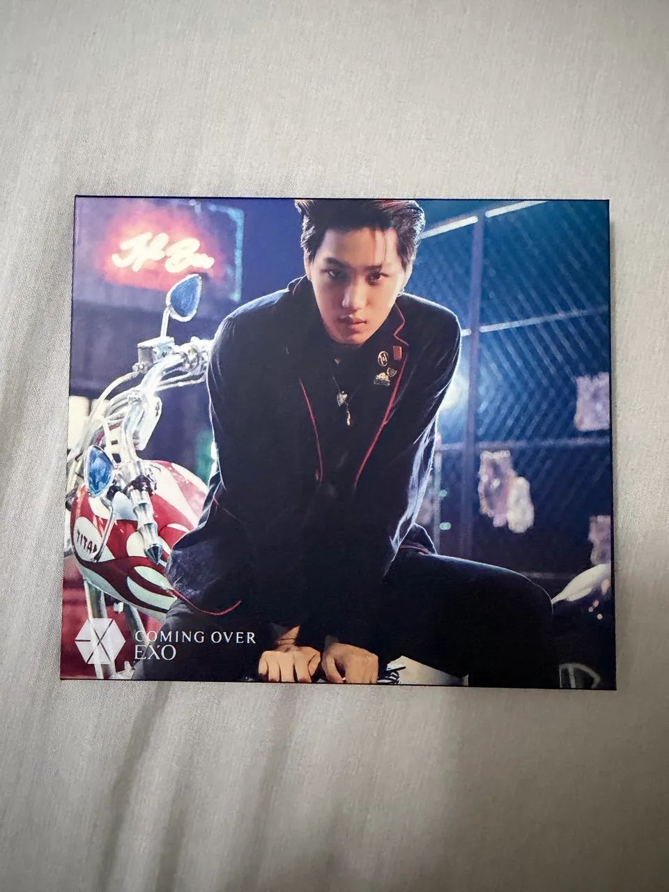 Album Coming Over EXO KAI sem photocard