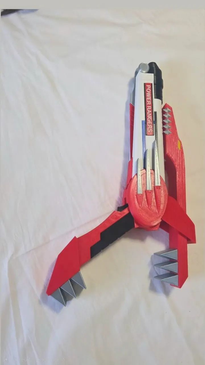 Blaster Ranger Vermelho (3d)