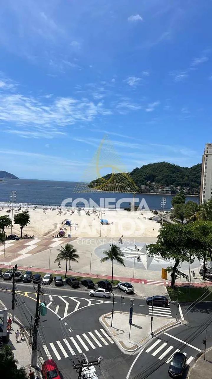 Apartamento com 1 quarto, Centro, São Vicente - R$ 300 mil, Cod: 529