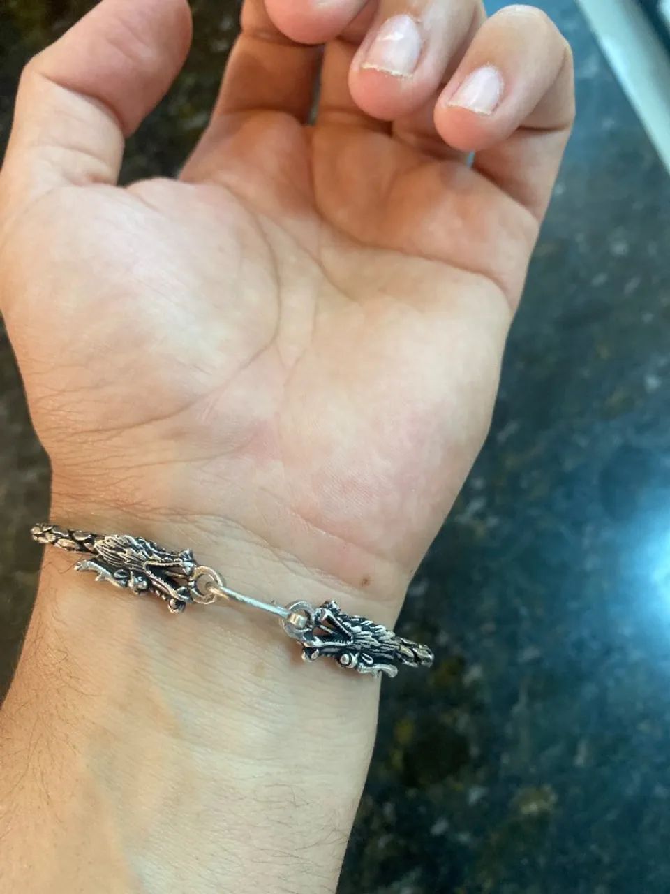 Corrente e pulseira prata  - Foto 3