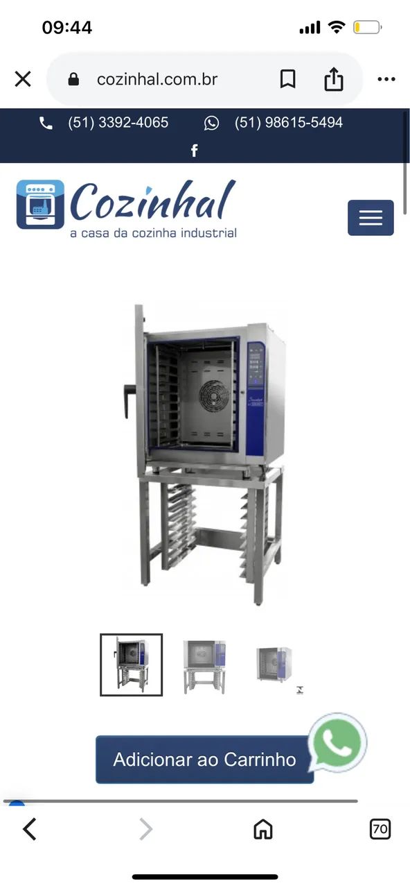 Forno industrial combinado  - Foto 4
